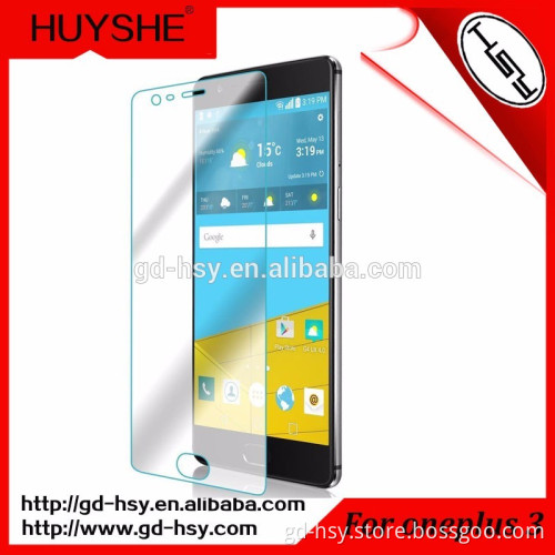 HUYSHE Original Clear Tempered Glass Screen Protector for oneplus 3